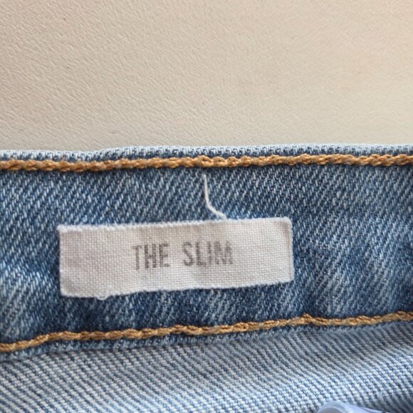 Kensie Vintage Luxe Slim Crop Jeans Light Wash Size 10 - Picture 11 of 13